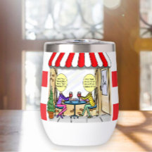 BFF Meilleur Ami Forever Vin Café Vin Tumbler