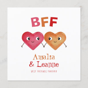 BFF Meilleurs Amis Pour toujours Mignonne Amitié V