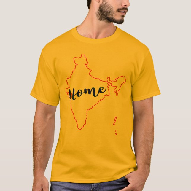 bharat à la maison de conception de T-shirt de (Devant)