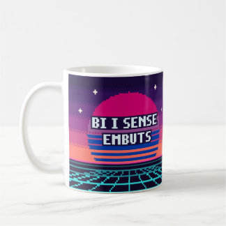 Bi je sens embuts Mug Catalan Fierté Pixel