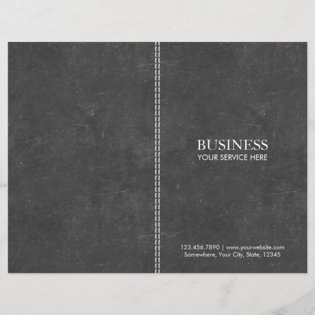 Bi-pli élégant en tableau de bord (Devant)