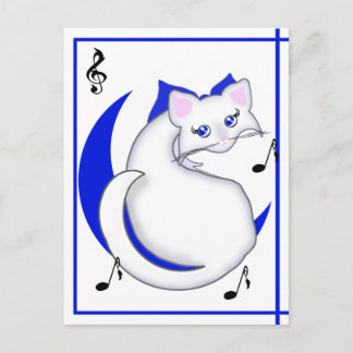 Bianca Toon Kitty chante la carte postale Blues