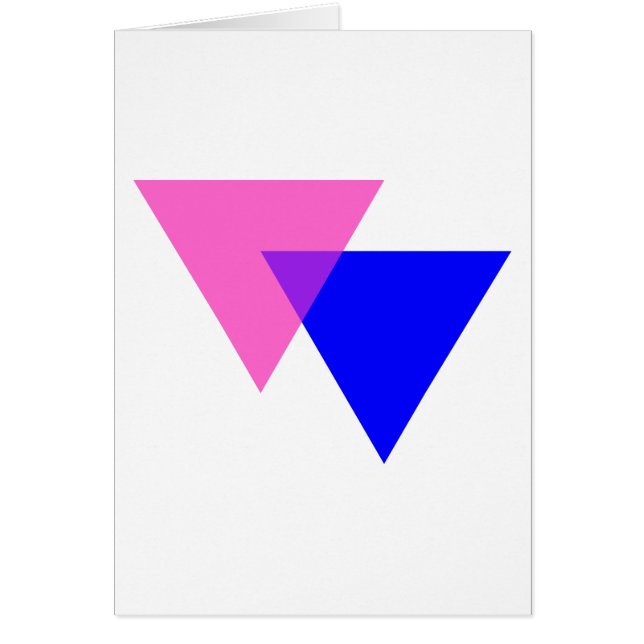 Biangles Fierté Bisexuelle (Devant)