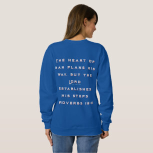 Bible chrétienne Verse Col Col Sweat - shirt à cap