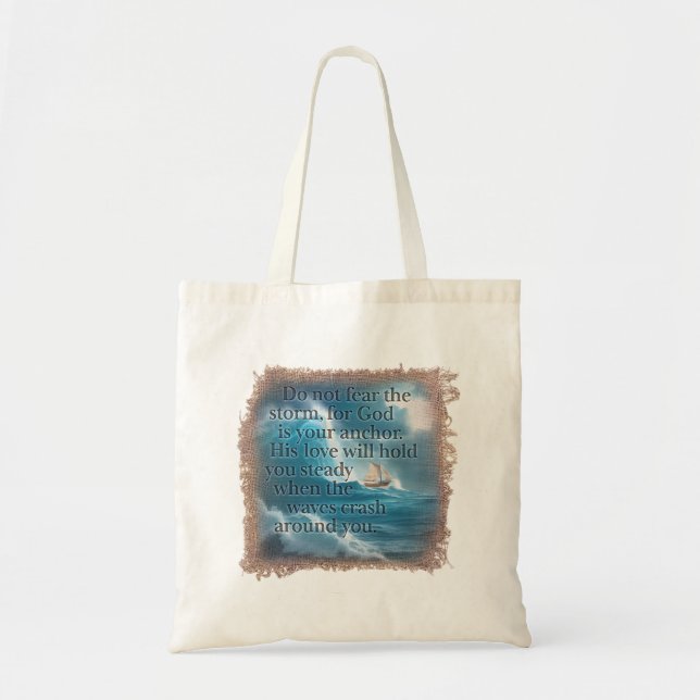 BIBLE QUOTE - Tote Bag (Devant)