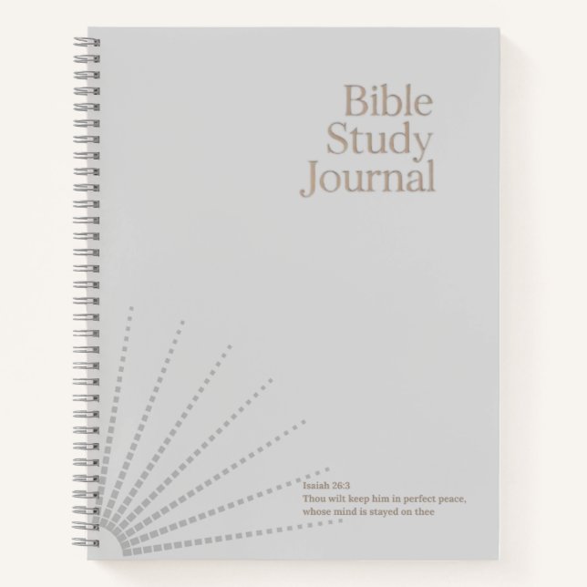 Bible Study Journal (Devant)