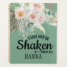 Bible Verse Aquarelle Pampas Carnet en herbe