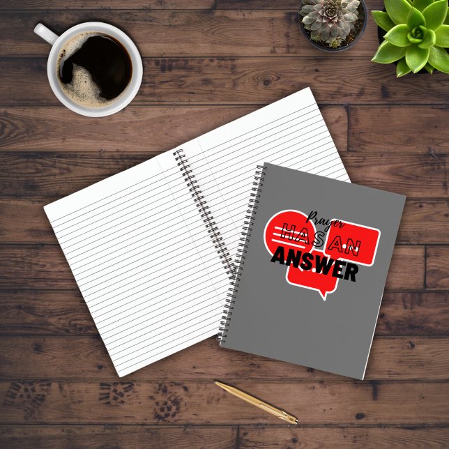 Bible Verse Écriture avec mots noirs Carnet (Créateur téléchargé)