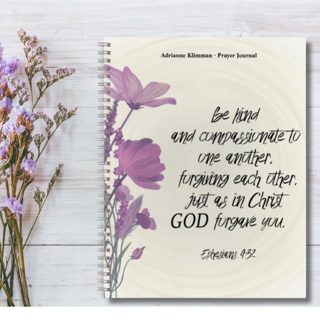 Bible Verse Floral Prayer Journal (Créateur téléchargé)