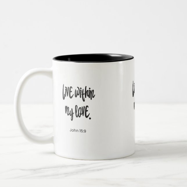 Bible Verse Mug Christian Mug Jesus Mug (Gauche)