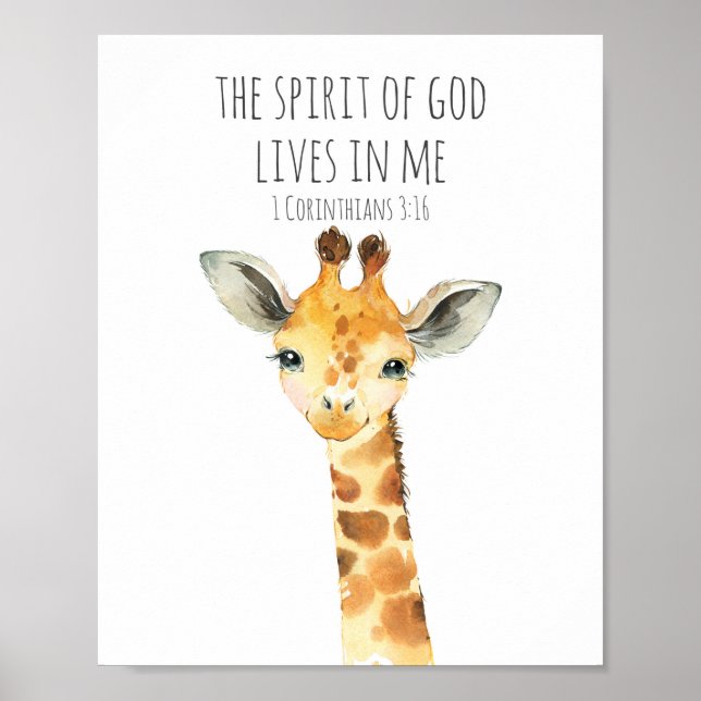 Bible Verse Poster for Kids (Devant)