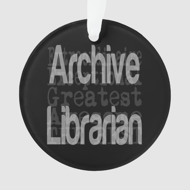 Bibliothécaire d'archives Extraordinaire (devant)