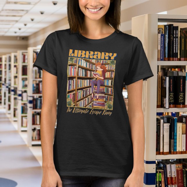 Bibliothèque Le T-Shirt De La Salle D'Échappement  (Créateur téléchargé)