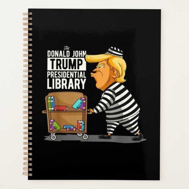 Bibliothèque présidentielle de Trump prison (Devant)