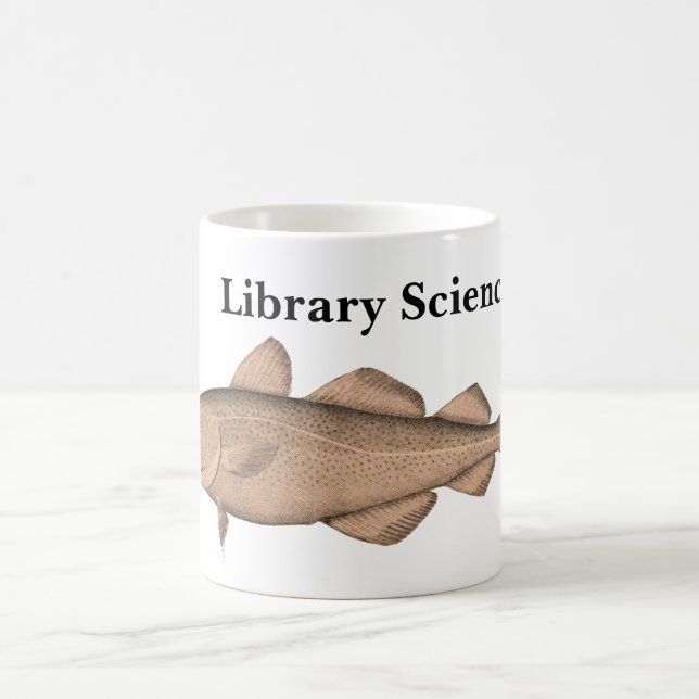 Bibliothèque Sciencer avec la tasse de morue (Centre)