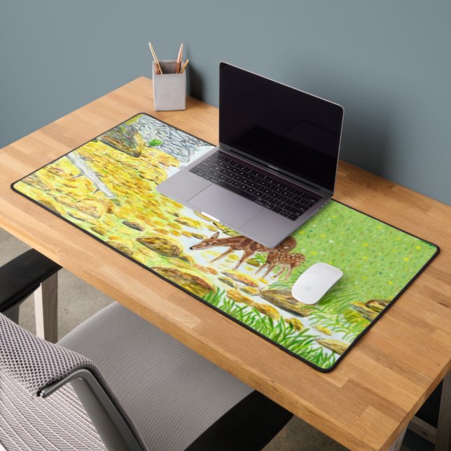 Biche et faon (Bureau 2)