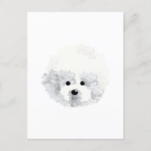 Bichon Frise chien Carte de remerciements