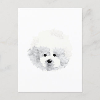 Bichon Frise chien Carte de remerciements