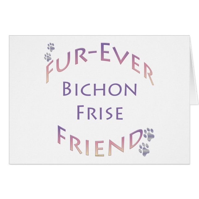 Bichon Frise Furever (Devant horizontal)