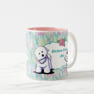 Bichon Frise Maman Café Mug