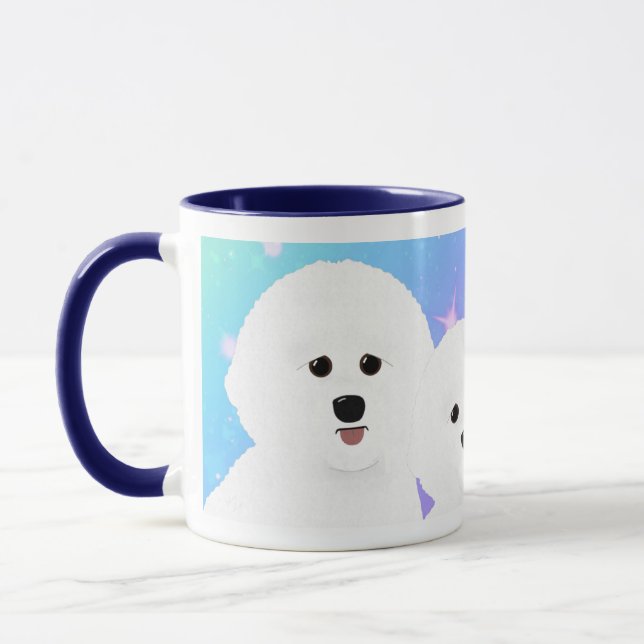 Bichon Frise Mug (Gauche)
