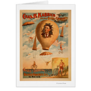 Bicycle Parachute en plein air