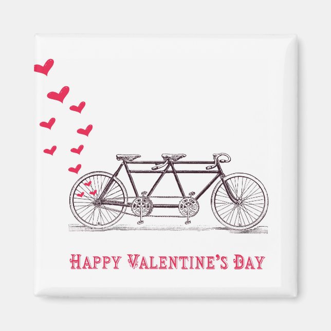 Bicyclette construite pour deux aimants de la Sain (Devant)
