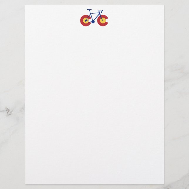 Bicyclette Drapeau du Colorado (Devant)