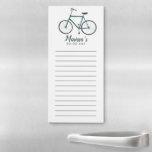 Bicyclette mignonne Épicerie personnalisée Liste d<br><div class="desc">Faites vos listes d'achats dans le style avec ce bloc-notes personnalisable d'épicerie ou de liste de choses à faire. Modifiez le texte en fonction de vos besoins. Conserver ou supprimer les lignes aussi. Consultez mon magasin pour en savoir plus !</div>