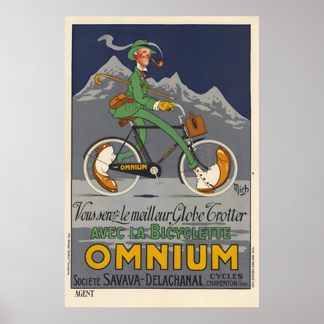Bicyclette Omnium - Mich Poster (Devant)