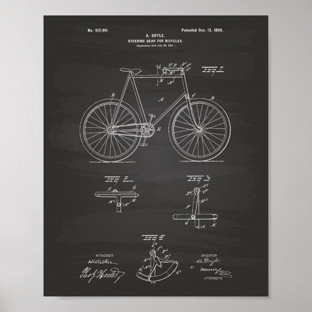 Bicyclettes de commande 1898 Tableau de bord de l' (Devant)