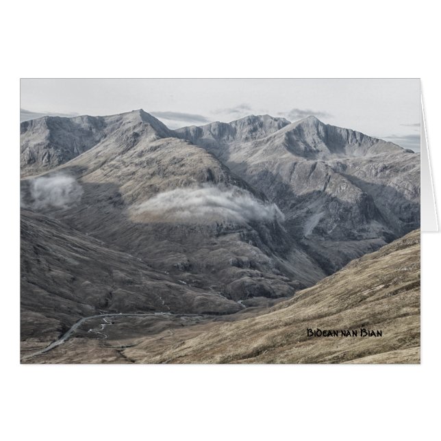 Bidean nam Bian, Glencoe Écosse paysage (Devant horizontal)