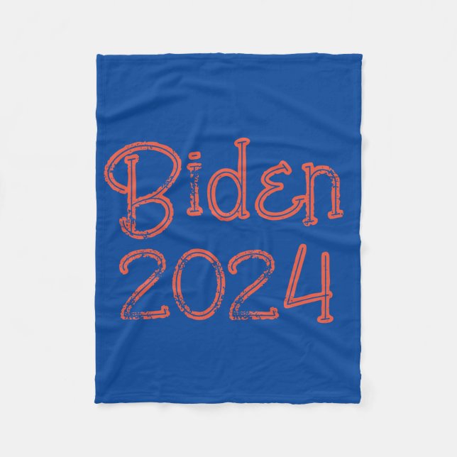 Biden 2024 simple couverture bleue (Devant)