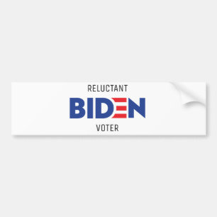 Biden Bumper Sticker pour les électeurs réticent
