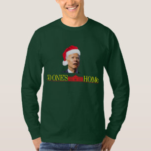 Biden Christmas Funny L/S T-Shirt Maison seule