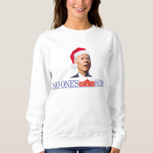 Biden Christmas Funny Sweatshirt Maison seule