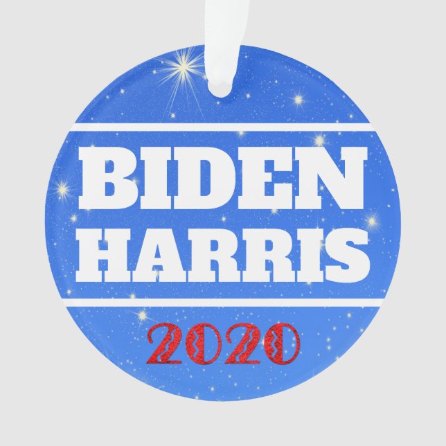 Biden Harris 2020 Christmas Keepsaké (devant)
