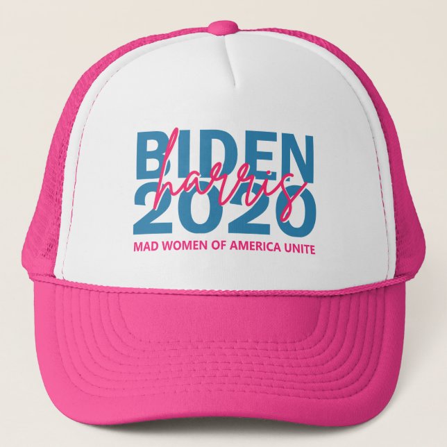 Biden Harris 2020 Mad Women Casquettes de la campa (Devant)
