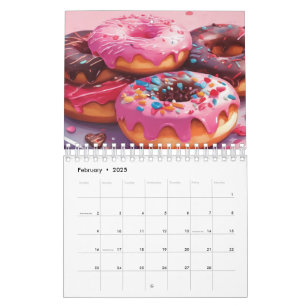 Bidon cadeau Calendrier des beignets mignons