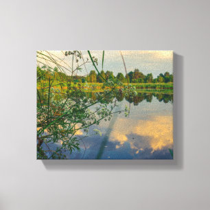 Biélorussie Беларусь Paysage Naturel Toile de Cana