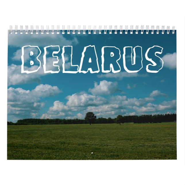 Biélorussie Б е л а р с Calendrier de la nature du (Protection)