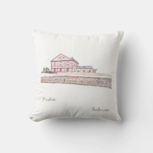 Biélorussie Б е л а р у с Coussin Orsha Architectu