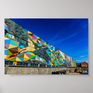 Biélorussie Б е л р а у с  de Minsk  de  Poster d'