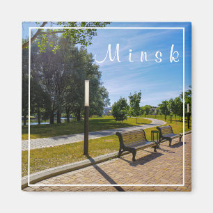 Biélorussie Б л а р у с de Minsk Nature Magnet