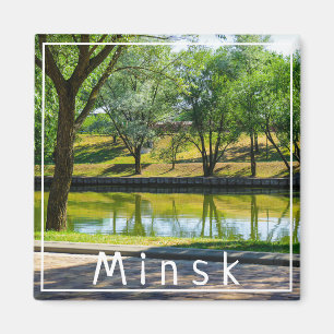 Biélorussie Б л а р у с de Minsk Nature Magnet
