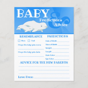 Biélorussie Baby shower océanique Prédictions, Con