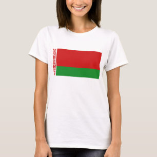 Biélorussie Drapeau x Carte T-shirt