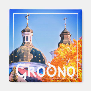 Biélorussie Grodno Architecture Magnet