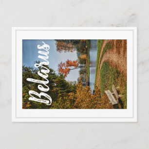 Biélorussie Grodno Campagne Paysage Carte postale