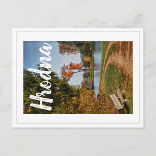 Biélorussie Grodno Paysage Carte postale